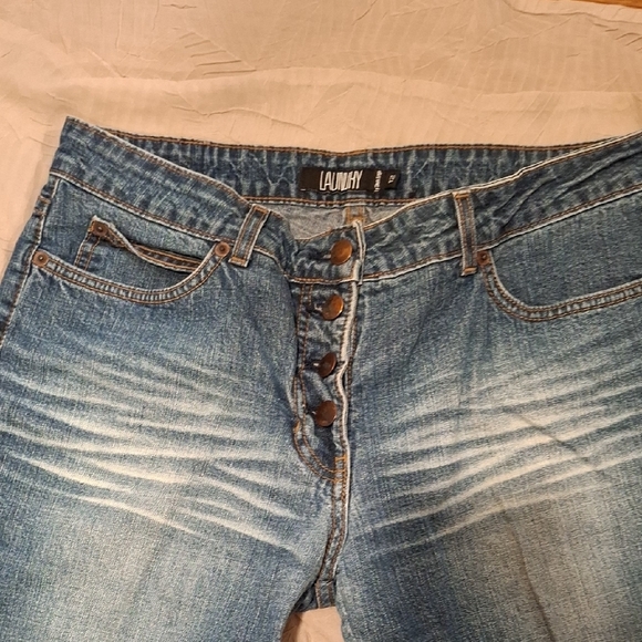 Laundry By Shelli Segal Blue Relaxed Jeans - Picture 4 of 6